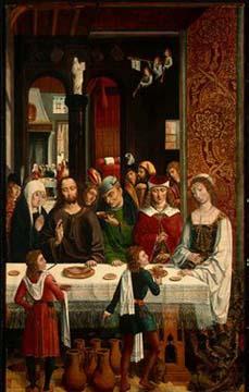 The Marriage at Cana, MASTER of the Catholic Kings